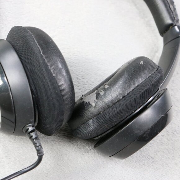 Logitech USB Headset With Mic On-Ear PC Laptop Headphones Volume Control Black - Picture 2 of 12